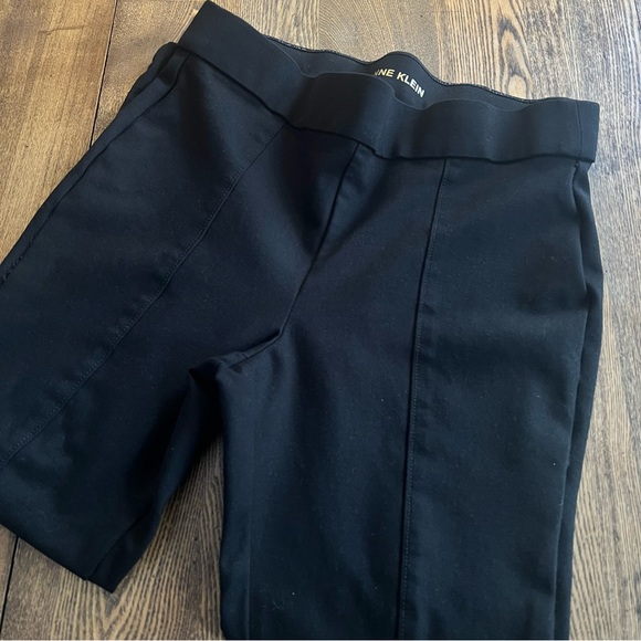 Anne Klein Black Leggings Lg - Picture 3 of 4